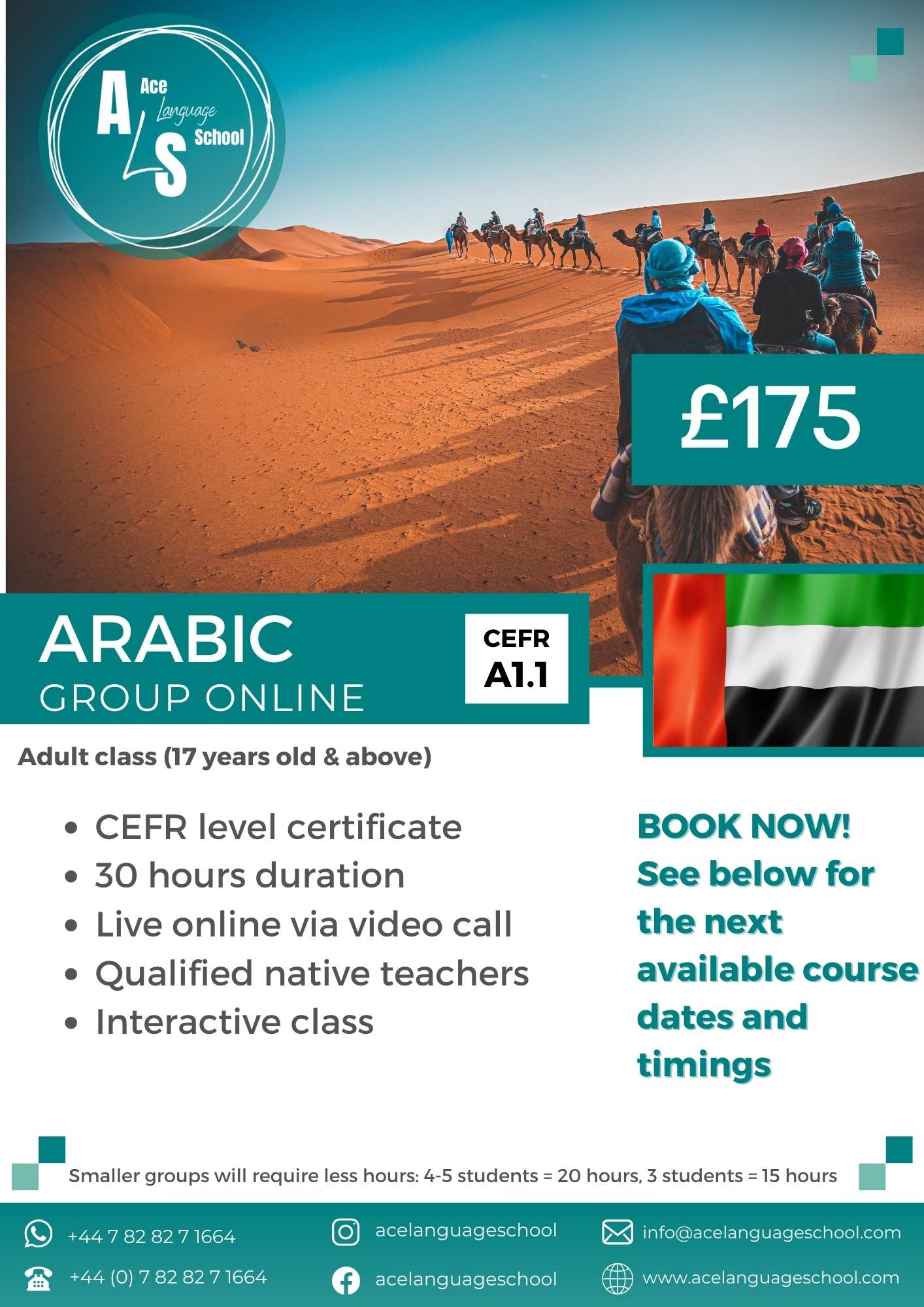 Arabic A1.1 – UK