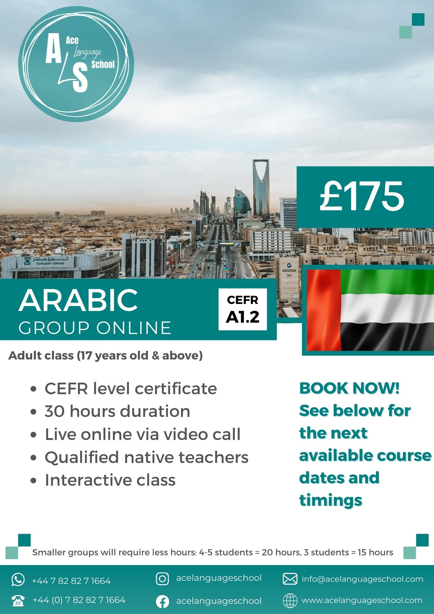 Arabic A1.2 – UK