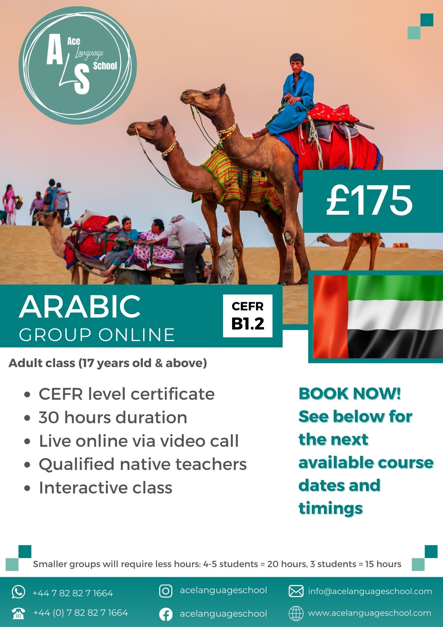 Arabic B1.2 – UK