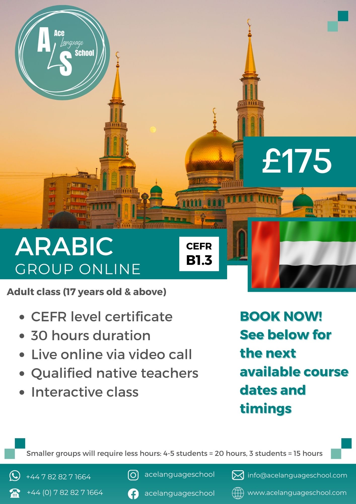 Arabic B1.3 Course (Group)