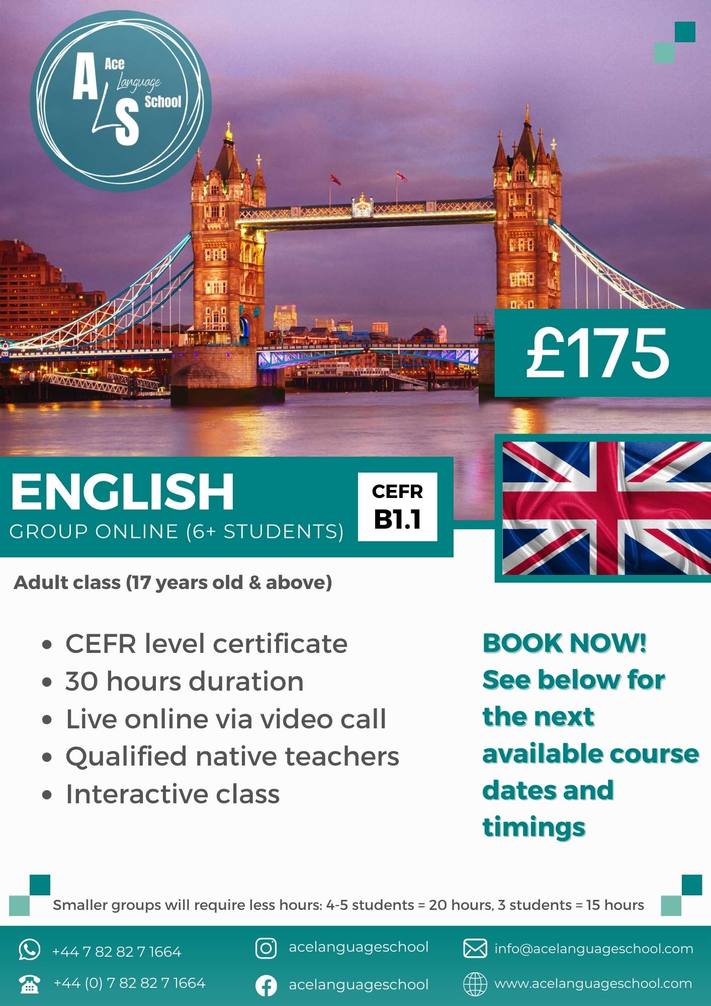 English B1.1 – UK