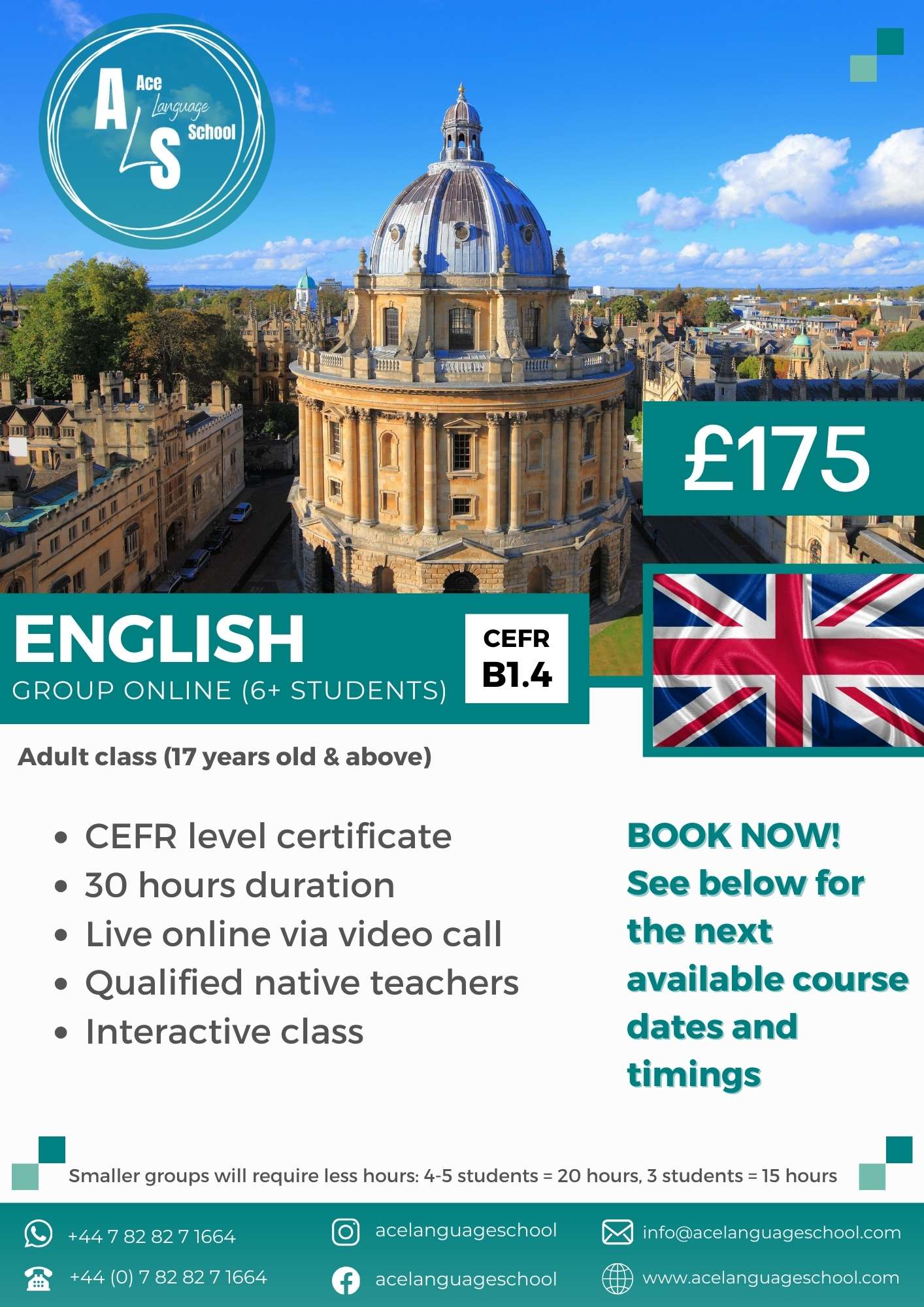 English B1.4 – UK