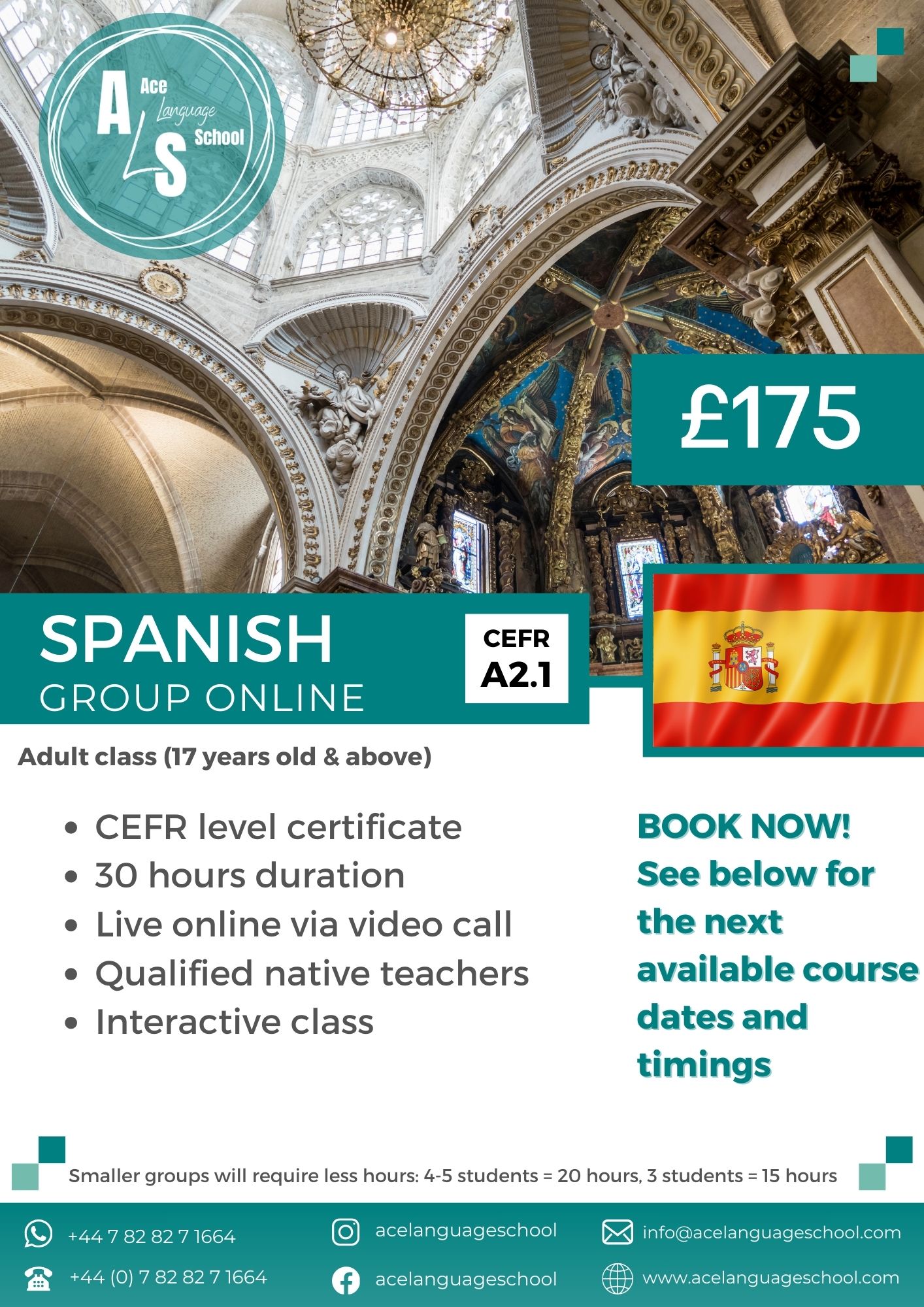 Spanish A2.1 – UK