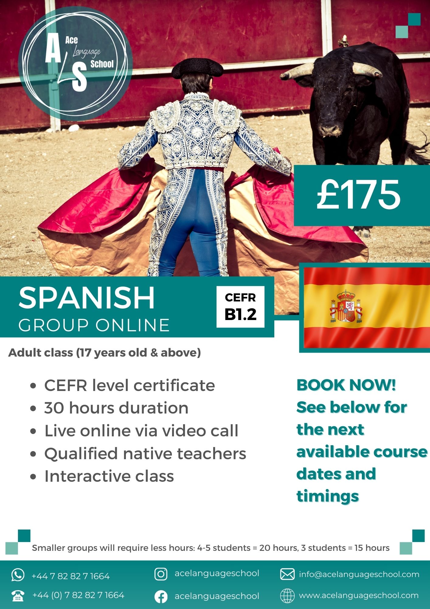 Spanish B1.2 – UK