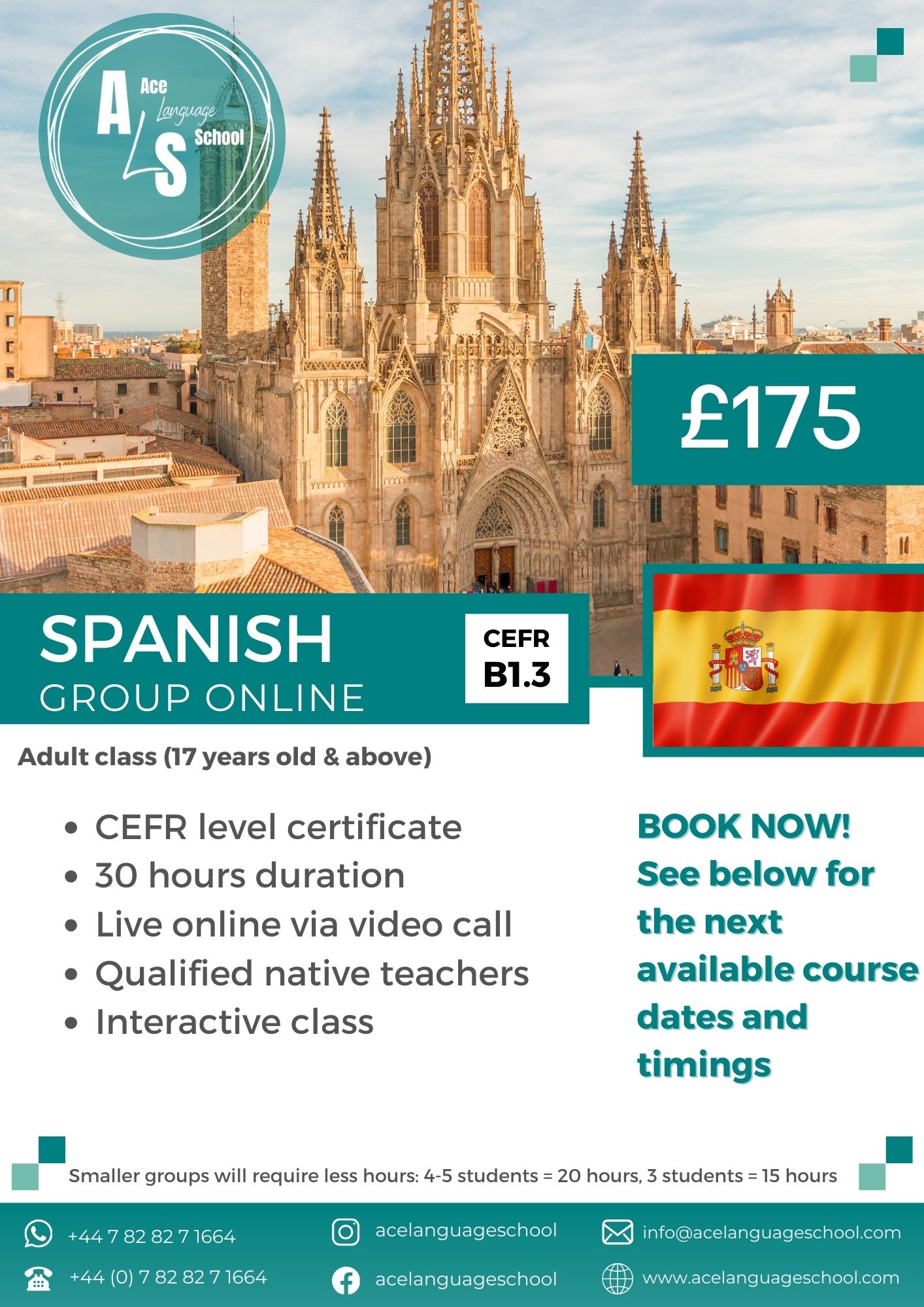 Spanish B1.3 – UK