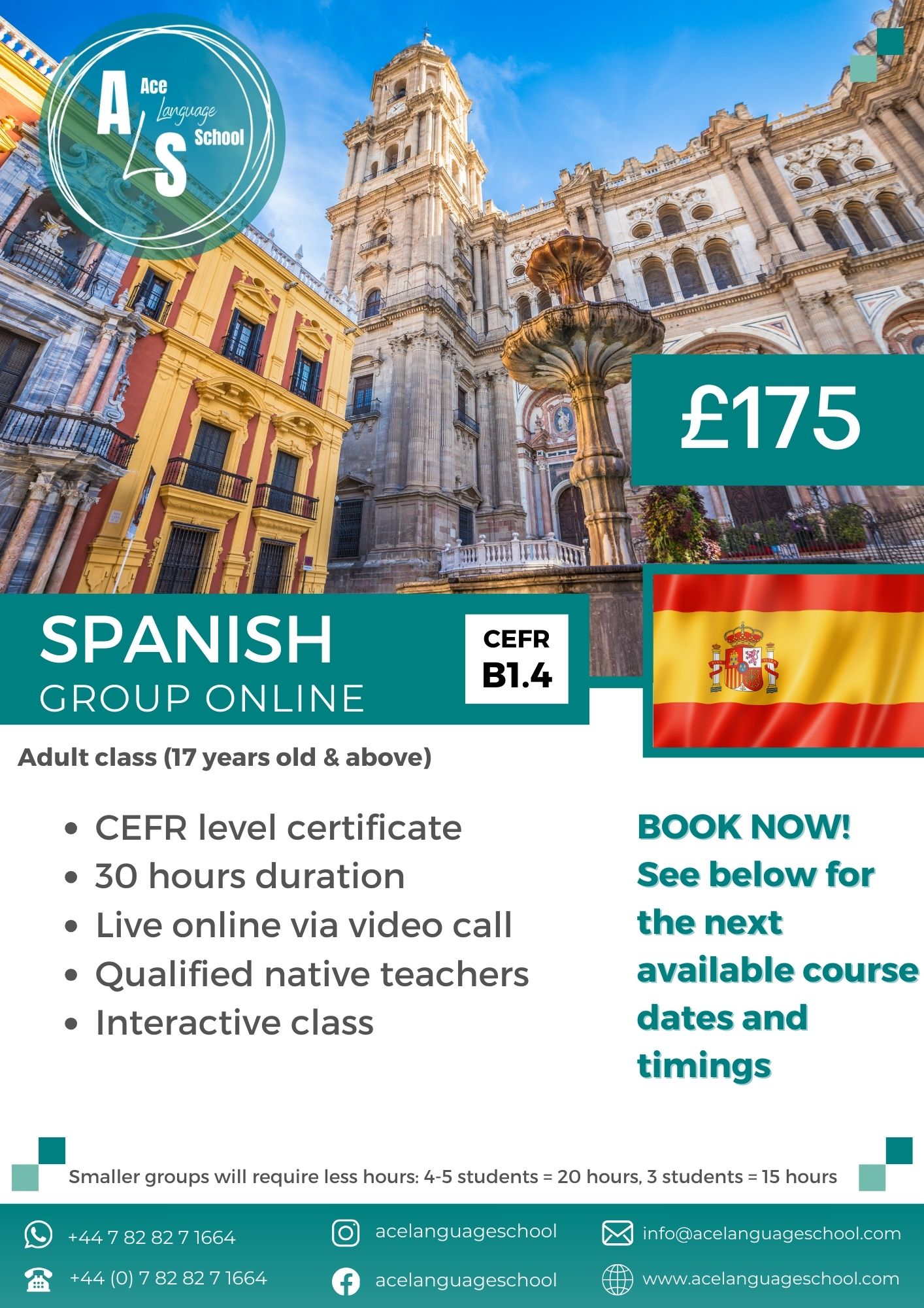 Spanish B1.4 – UK