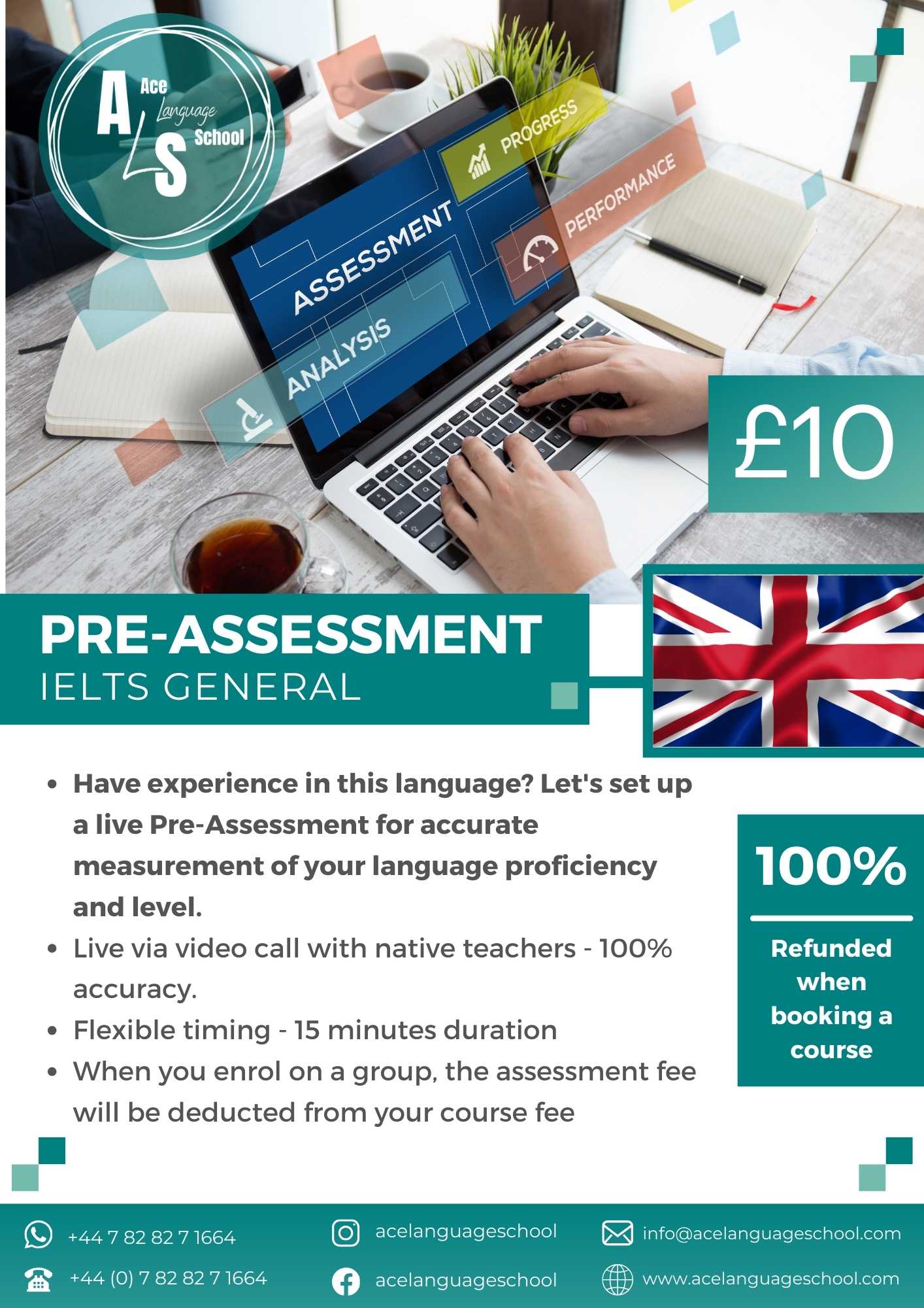 IELTS Pre assessment General