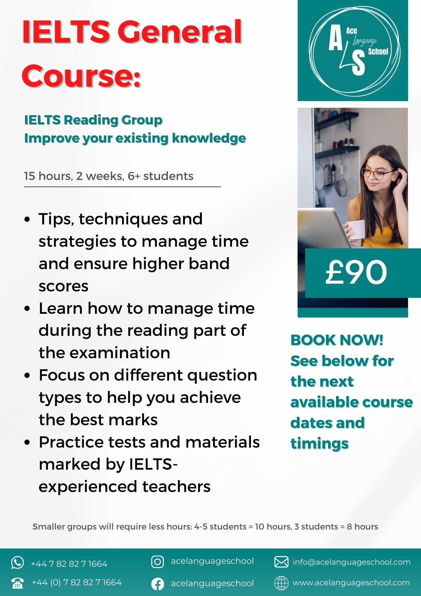 IELTS General Reading Course – UK